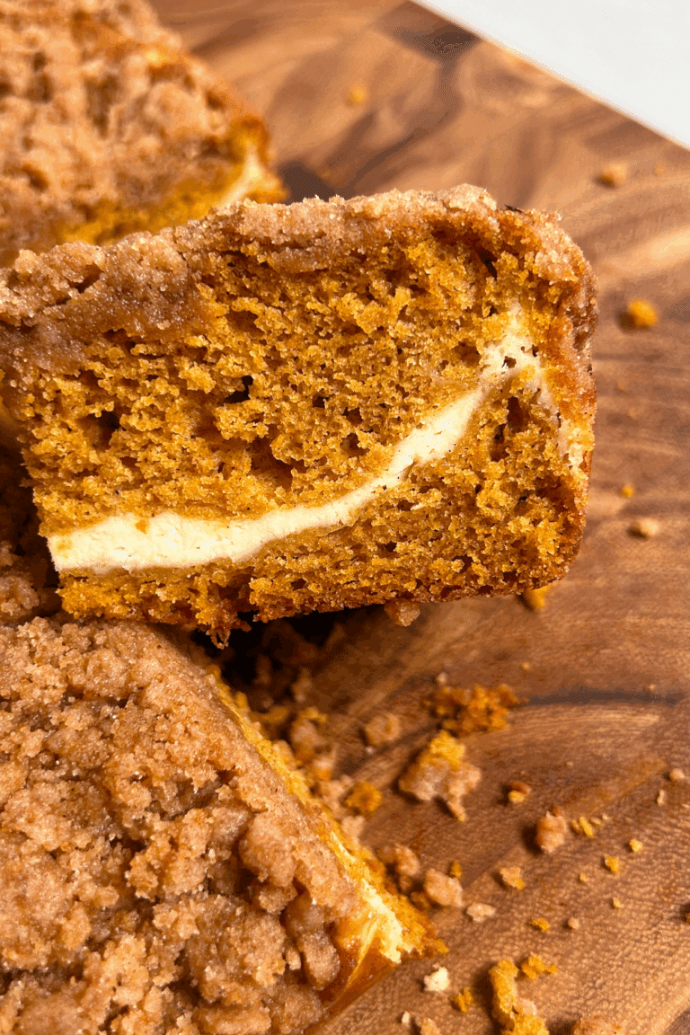 Pumpkin Cream Cheese Coffee Cake Recipe